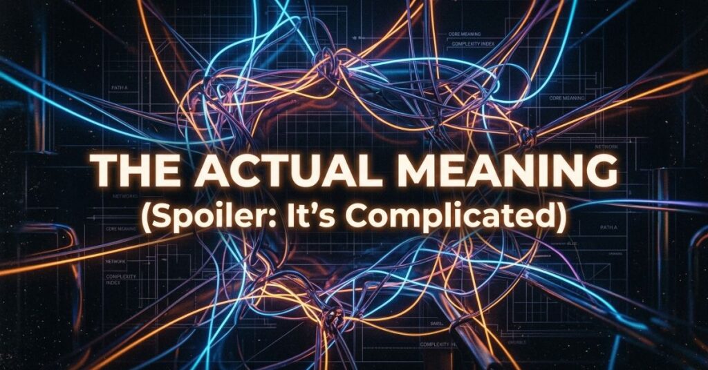 The Actual Meaning (Spoiler_ It’s Complicated)